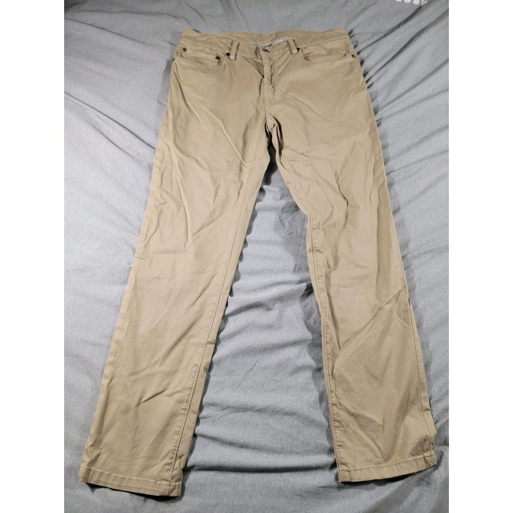 Brooks Brothers Slim Fit Jeans Beige Men's Size 34x31 Stretch Casual